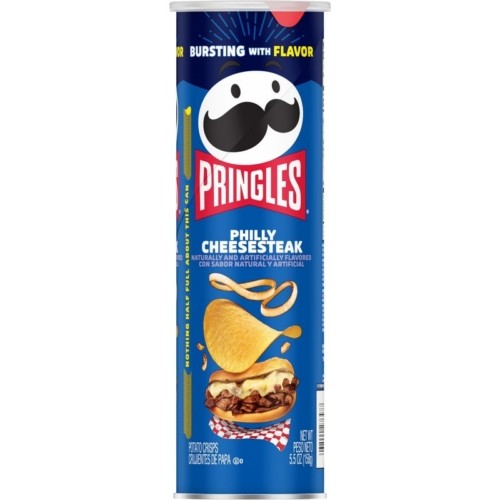 Pringles Philly Cheese Stake Potato Crisps Chips USA 156g
